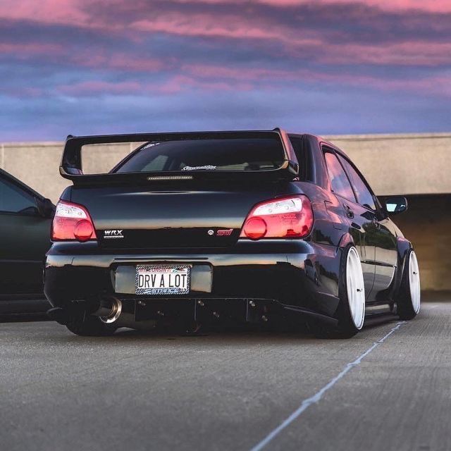 Спойлер STI Subaru Impreza GDB