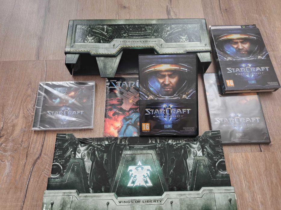Starcraft 2 Wings Of Liberty Collector's Edition Blizzard PC game