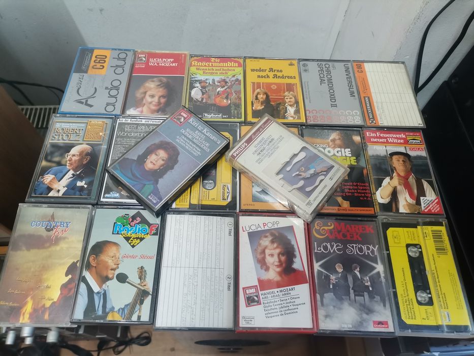 Pachet accesorii casete radiocasetofon