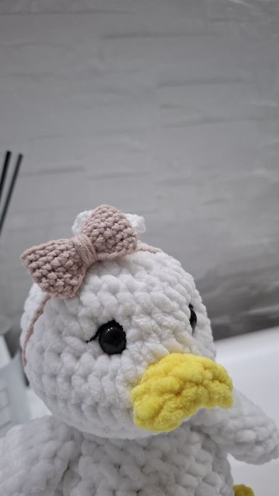 Ръчно плетено пате на една кука