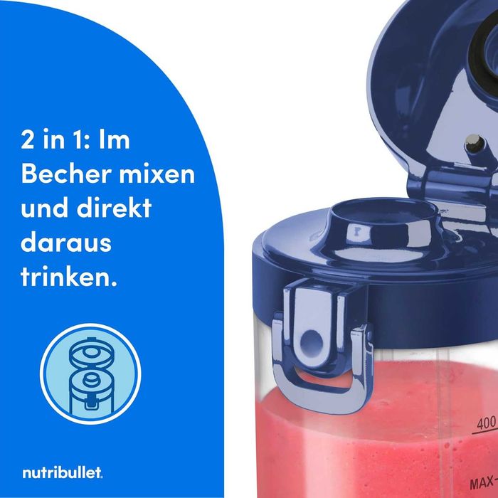Преносим смути миксер Nutribullet NBP003NBL