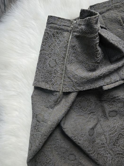 Fusta conica, cu detaliu în talie, marca Andreea Raicu by PNK casual