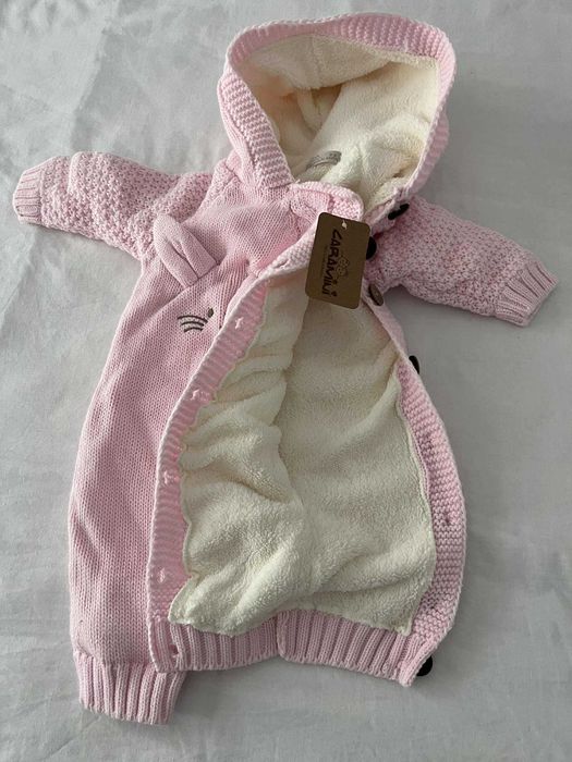 Salopeta iarna bebe Caramini 3-6 luni