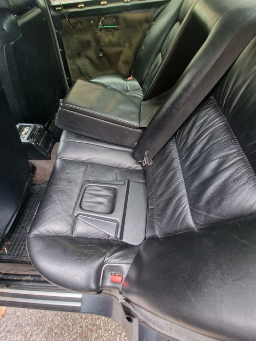 Задна кожена седалка за е34 седан