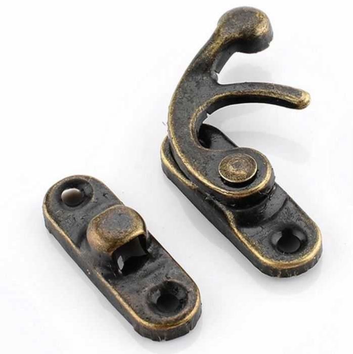 Метална закопчалка за дървена кутия, табла, шах, винтидж стил, 3 вида