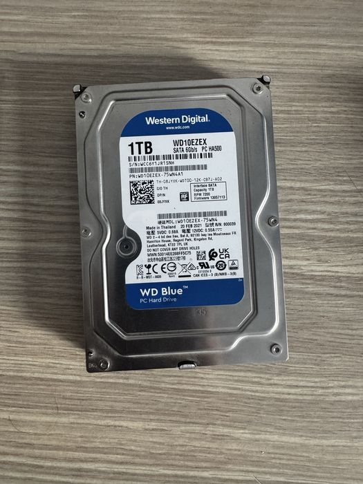 Жесткий Диск HDD 1Tb WB Blue