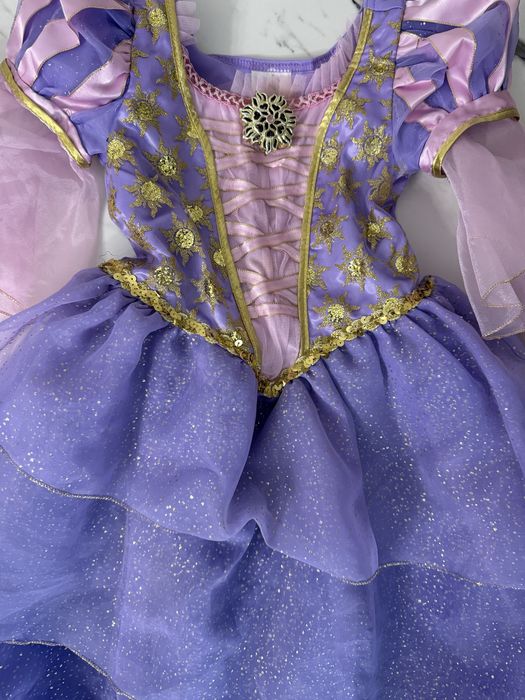 Платье Рапунцель - рост до 116 см