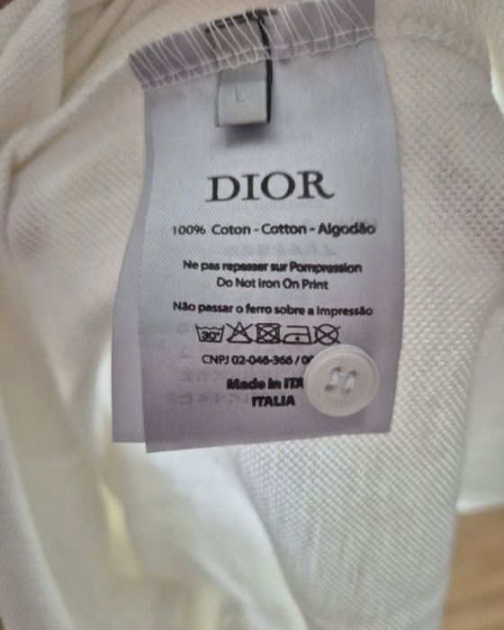 Оригинална мъжка поло тениска Christian Dior -  Размер Л + ПОДАРЪК