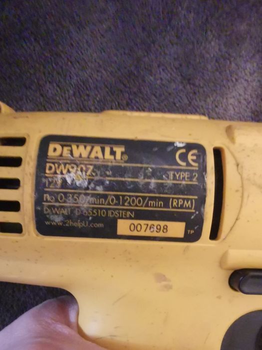 Filetanta Dewalt posibil defecta