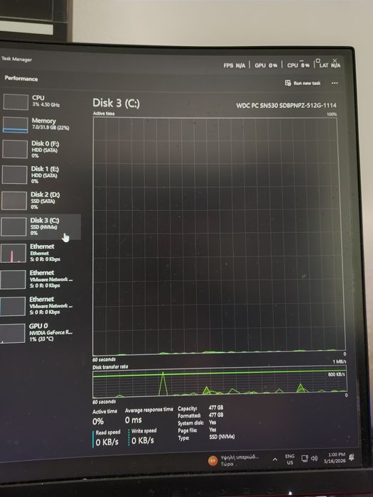 Геймърски Компютър Ryzen 7 5800x RTX 3080ti 12gb