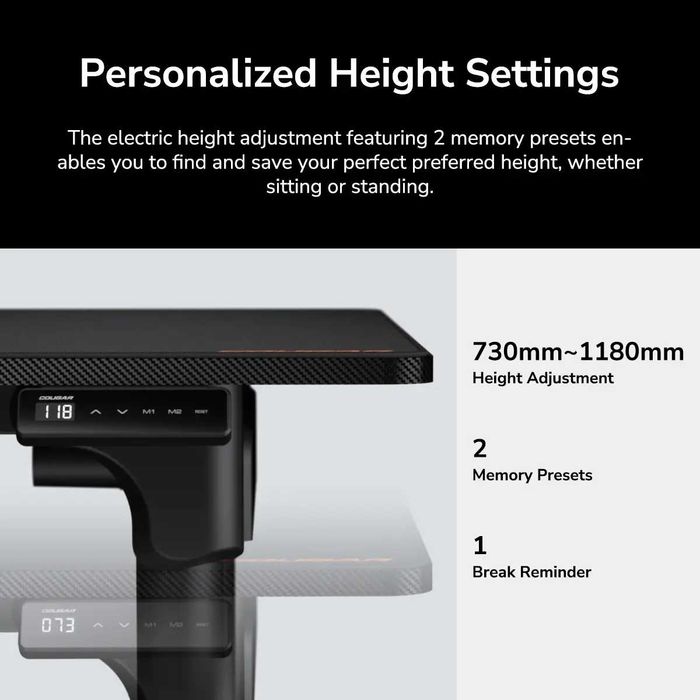 Игровой стол Cougar E-Grav 180