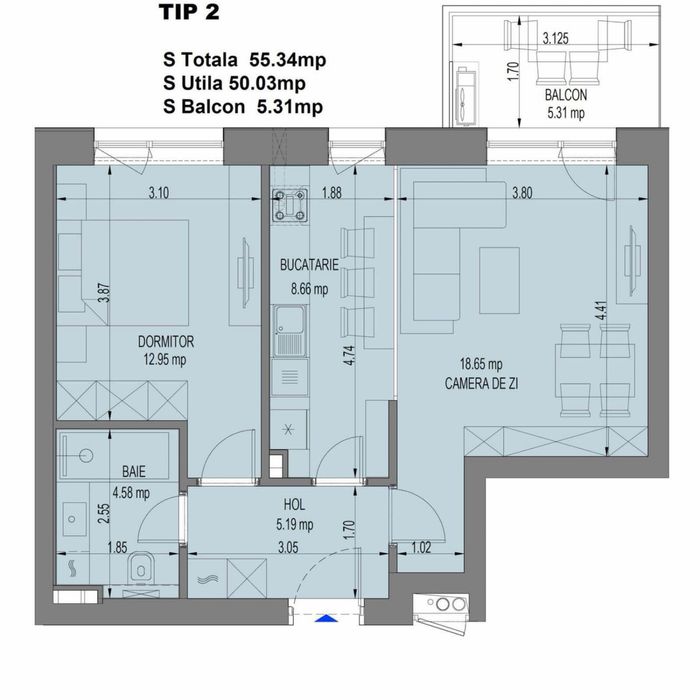 Apartament 2 camere metrou Aurel Vlaicu