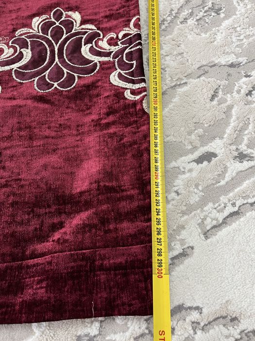 Шторы вверняя часть узорами