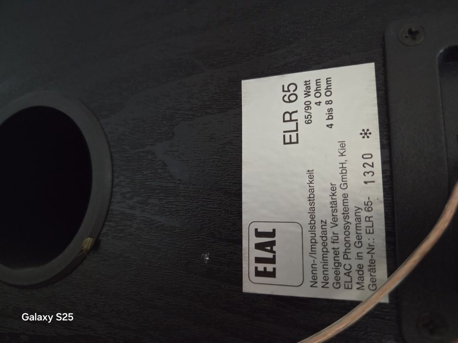 Тонколони  ELAC  ELR 65