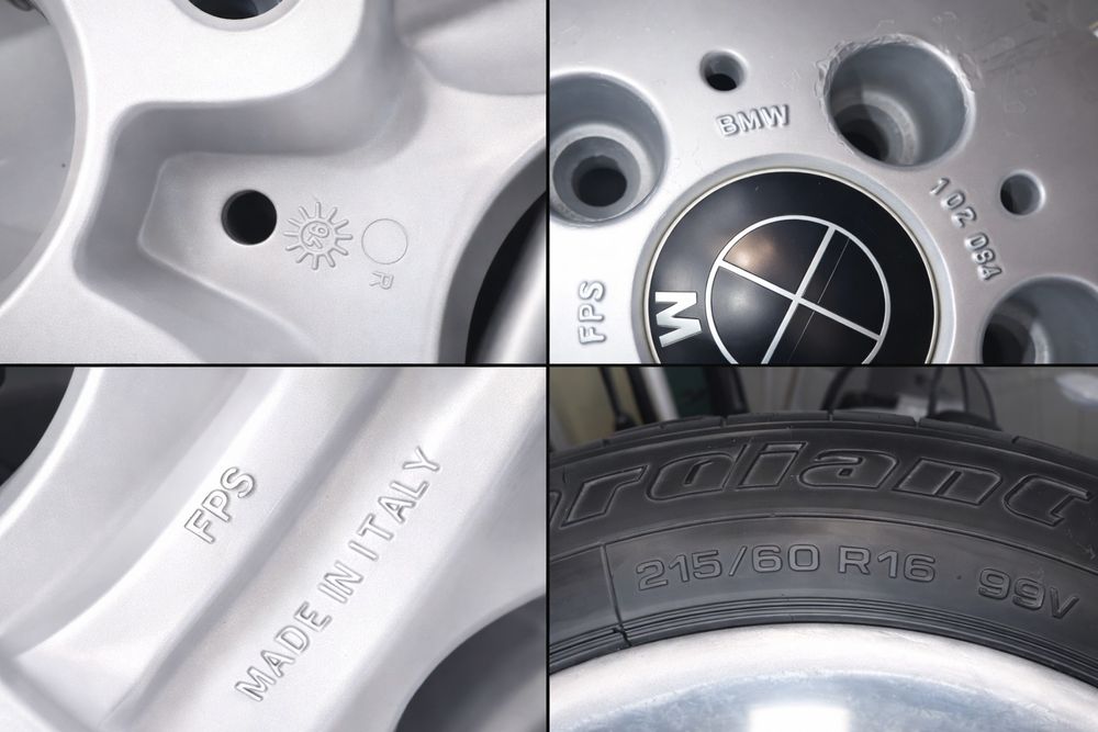 Оригинальные диски BMW E34,  Style 16 R16 с резиной