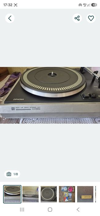 vand pickup deck stereo ziphona
Plus discurile
