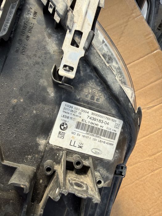 Фара BMW G30 оригинал, левая