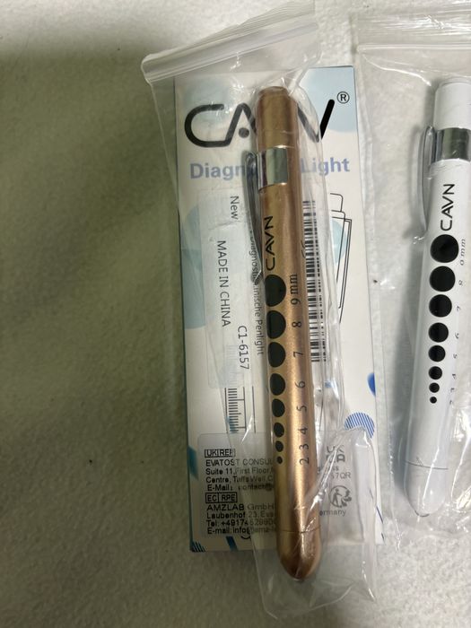 Set de 2 lanterne medicale pentru diagnosticare