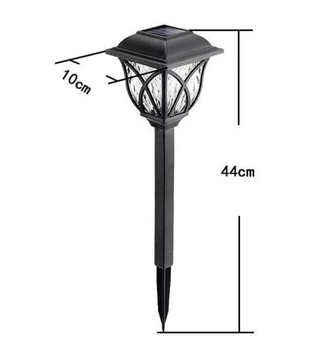 Set 6 lampi solare decorative tip felinar de gradina