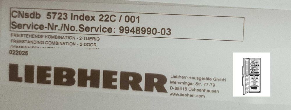 Vand compartiment gheata compatibil frigider liebherr