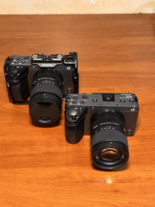 Sony fx-30 с sigma 18-50