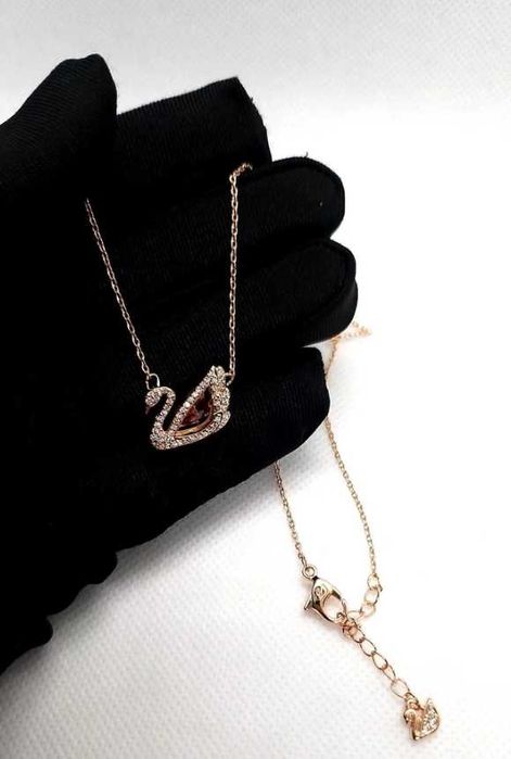 Lănțișor Swarovski Swan / Lebădă - nou, în cutie