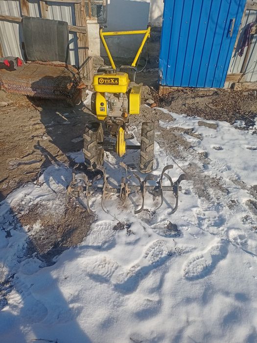 Вспашка огородов мотоплугом