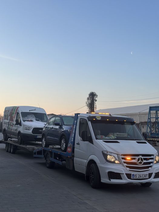 Tractari Iasi , Platforma auto 24/7 Asistenta rutiera Non Stop ! SOS