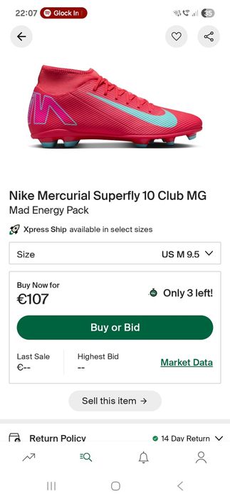 Ghete de fotbal nike