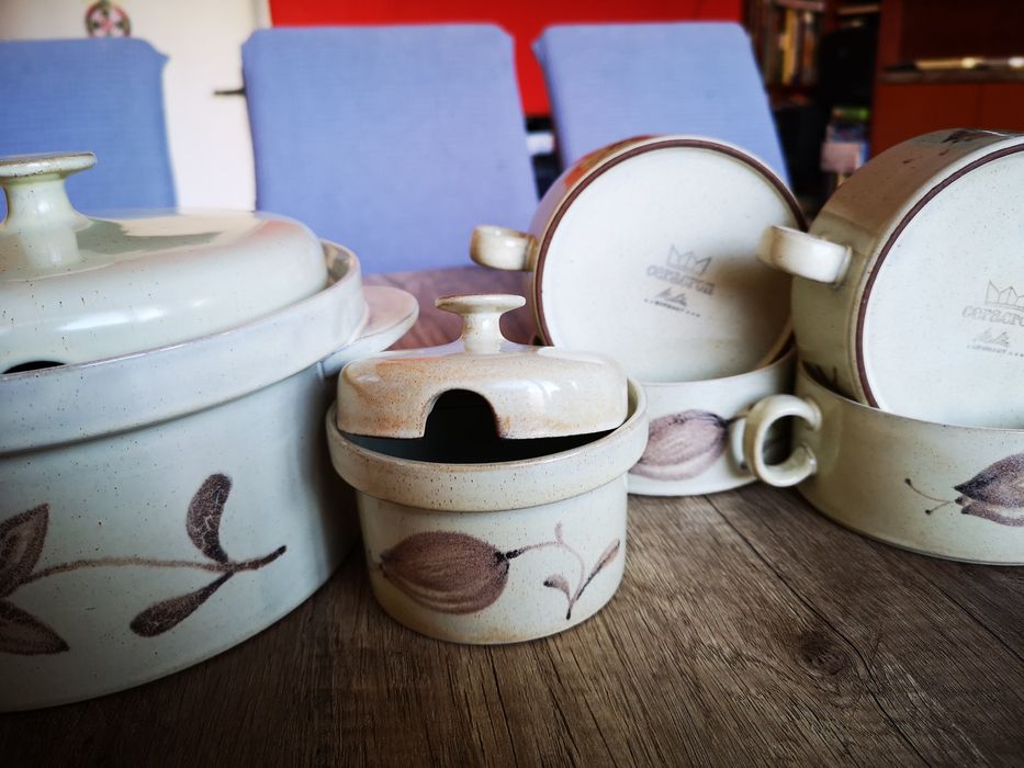 Винтиж керамичен сервиз Caracron Melitta Germany