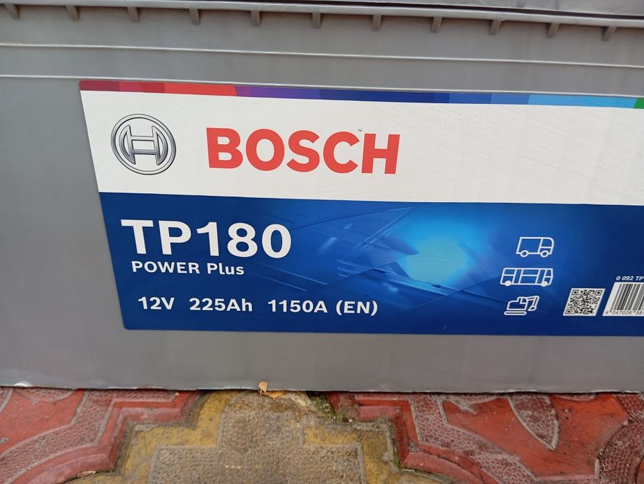 Baterie Bosch 225 amperi import Germania stare perfecta