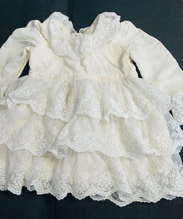 Rochie elegantă ocazie fetițe 9-12 luni