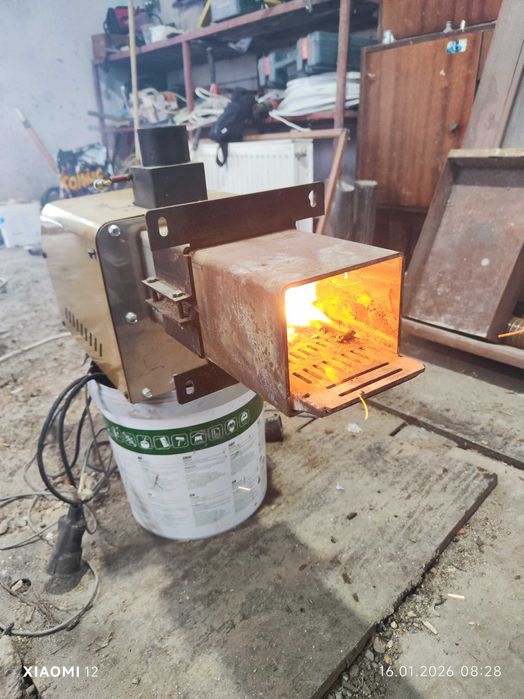 Пелетна горелка Golden Fire smb 50 и шнек към нея .