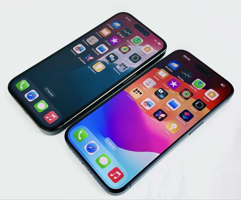 Apple iPhone 15 Pro 128GB Blue / Black Перфектен! Гаранция!