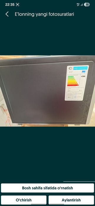 ARTEL Печ 36л yarim narxiga srocno