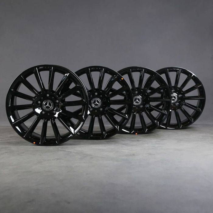 Jante Mercedes19 R19 AMG Negru lucios R19 W222 W221 W212 W204 C class E class S class GLC GLE CLS CLE
