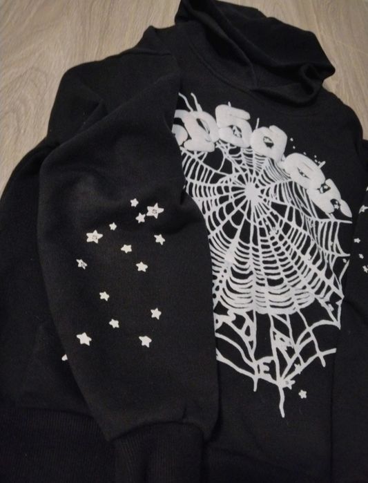 Hanorac spider negru