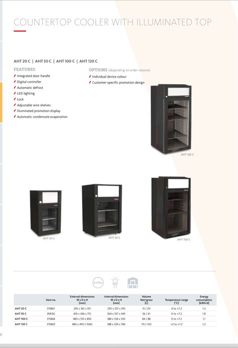 Vitrine de bar / Energizant / Universale