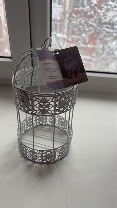 Декоративная клетка Ваза