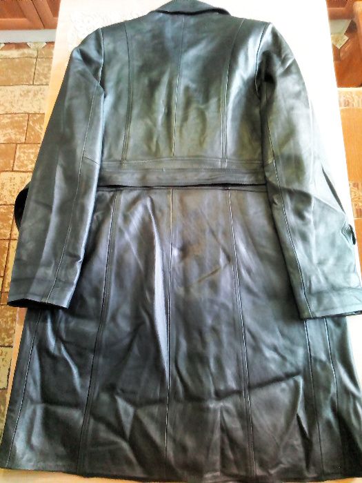 Сюртук женский кожаный