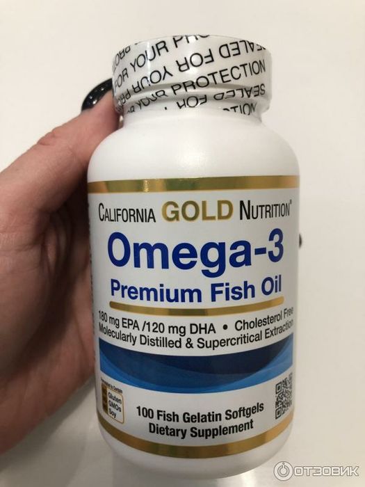 Omega-3 fish oil омега-3 рыбий жир