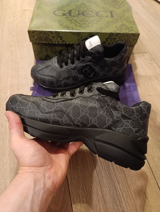 Sneakers Gucci Rhyton - Monogram Black