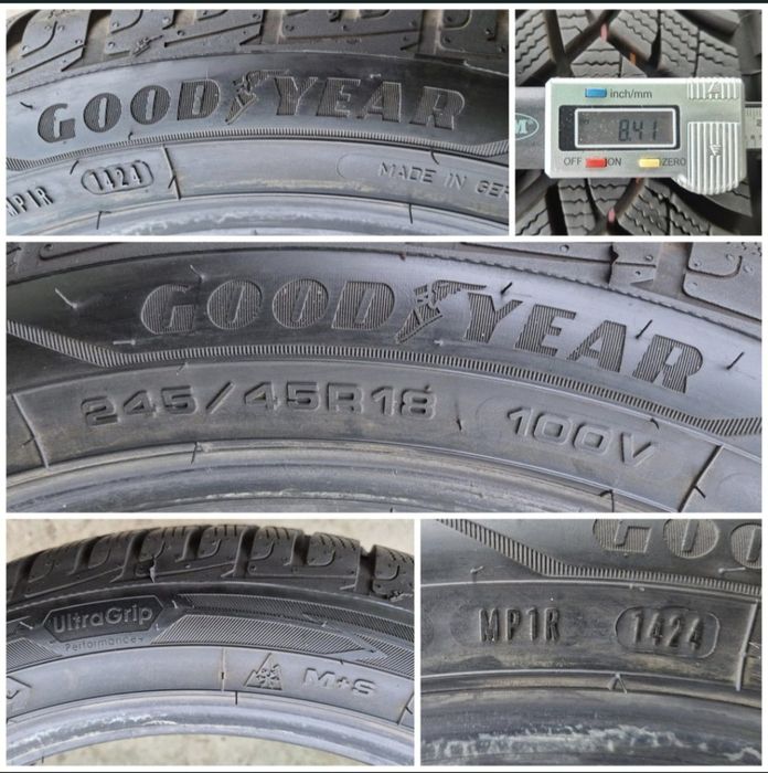 O bucată 245/45 R18 M+S iarnă - una Goodyear Michelin Nokian Nexen