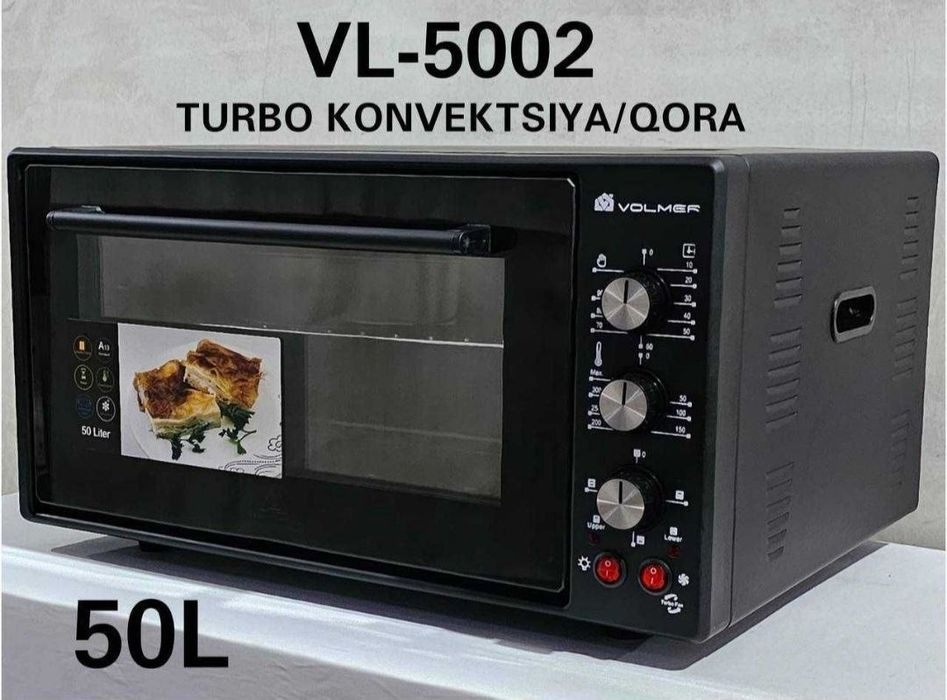 Volmer pech 50 litr konveksiyali Original Garantiya Dostavka
