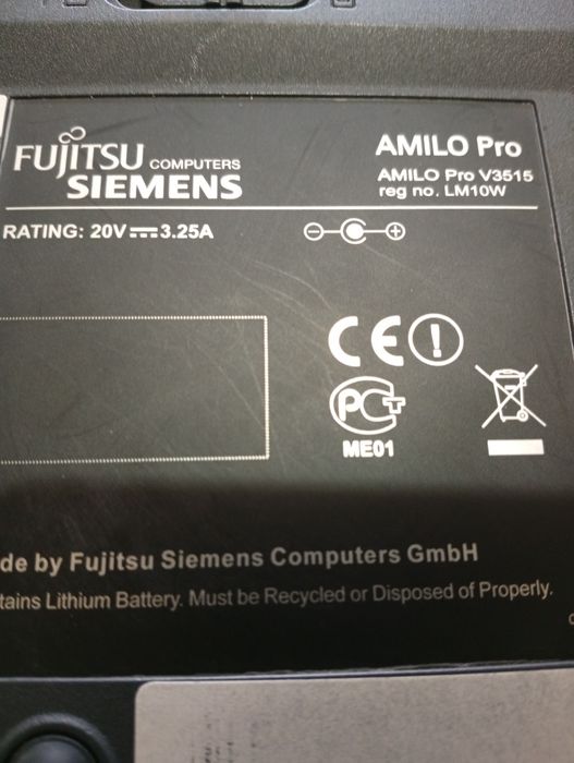 Laptop Fujitsu Siemens Amilo pro V3515V3515