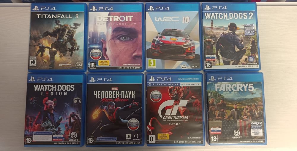 Продажа - обмен. Диски на PlayStation 4/5