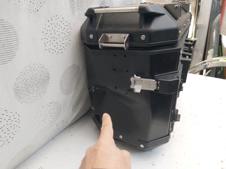 Куфар за мотор италиански алуминиев