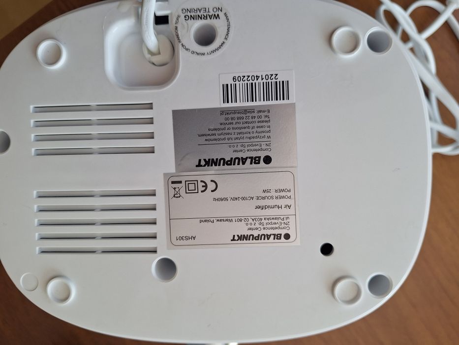 Овлажнител на въздух с йонизация Blaupunkt