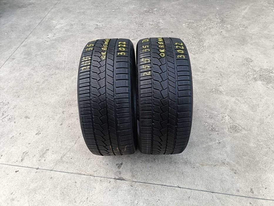 Doua anvelope iarna 255 35 21 continental wintercontact TS 860S profil 7,5 mm