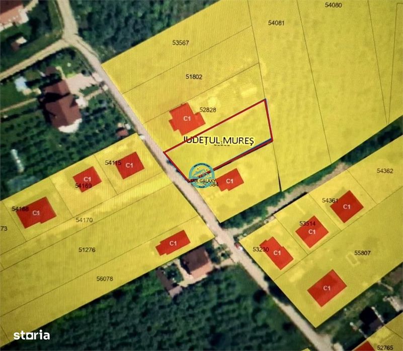 Teren de vanzare, suprafata 900 mp, in Livezeni